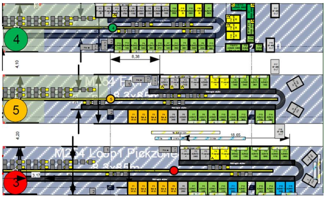 發(fā)動機工廠M254新機型物流分揀區(qū)及AGV路徑規(guī)劃設計